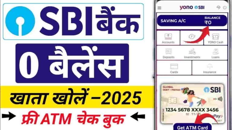 SBI Account Opening Online 2025