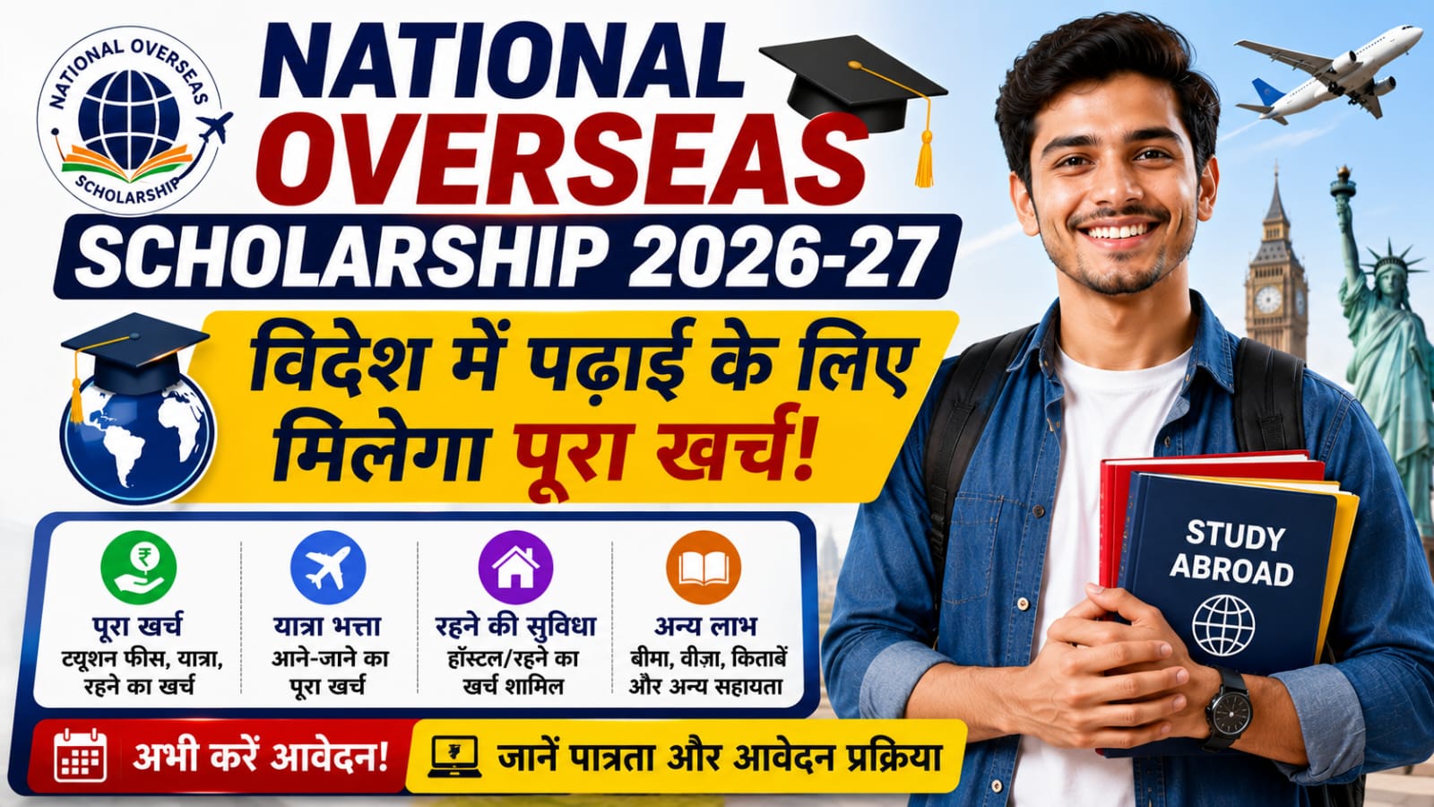 National Overseas Scholarship 2026-27