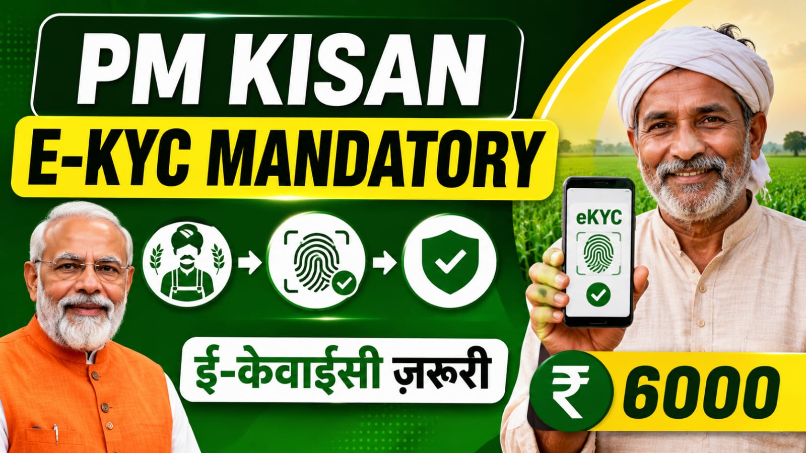 PM Kisan E KYC Mandatory 2026