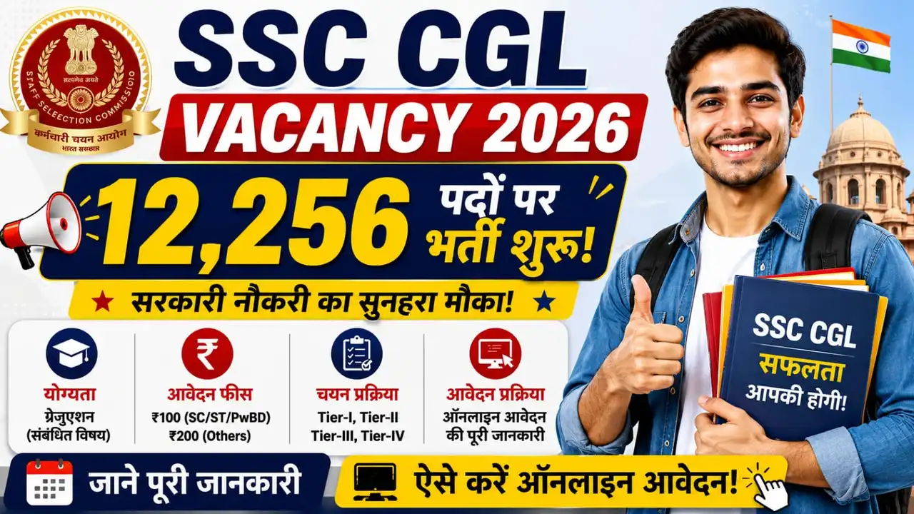 SSC CGL Vacancy 2026
