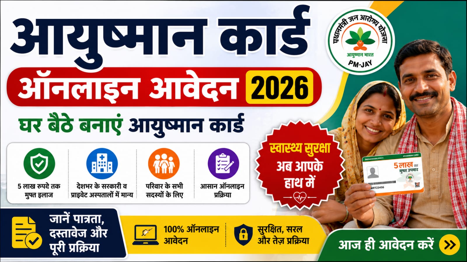 Ayushman Card Online Apply 2026