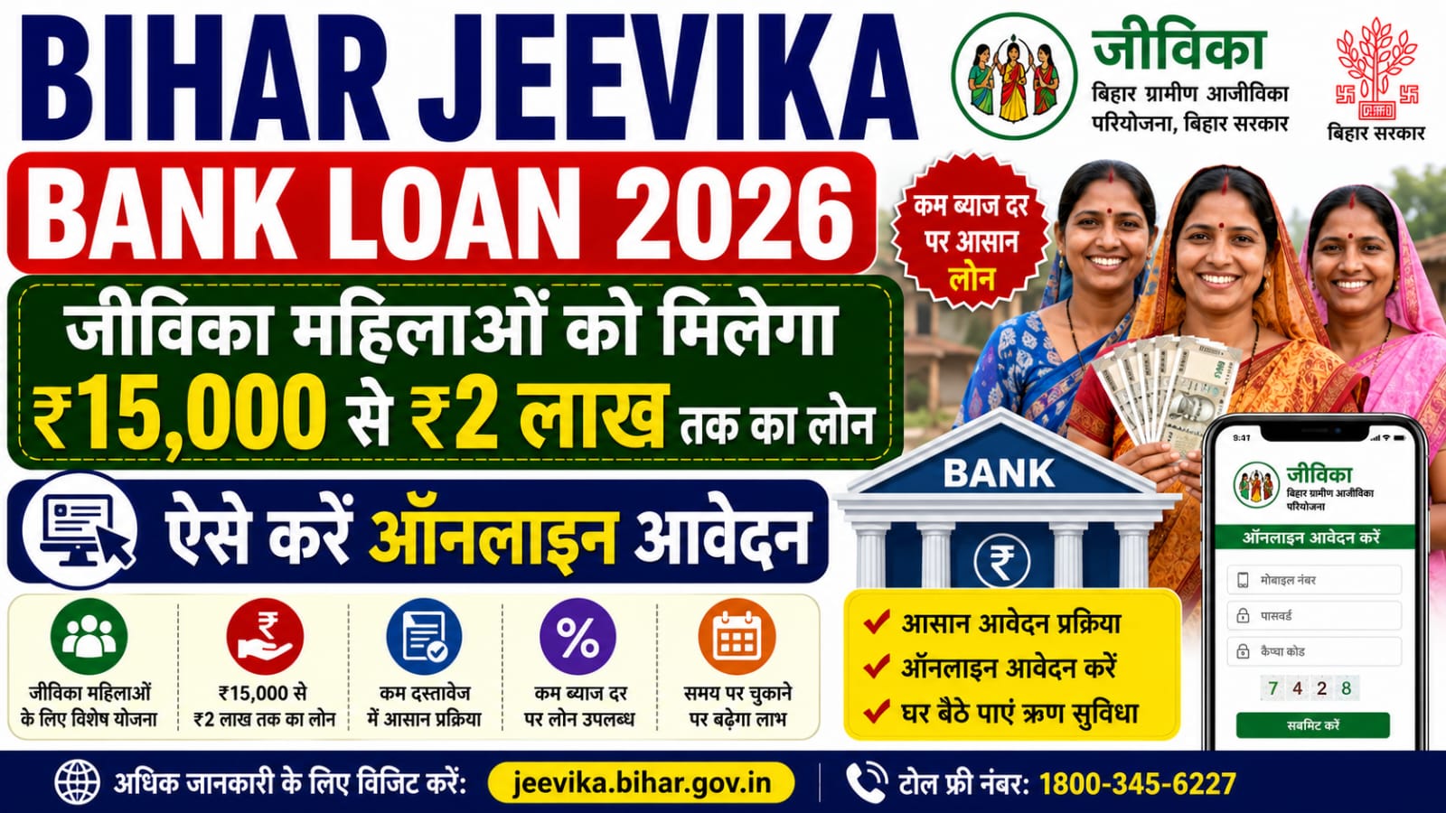 Bihar Jeevika Bank Loan 2026