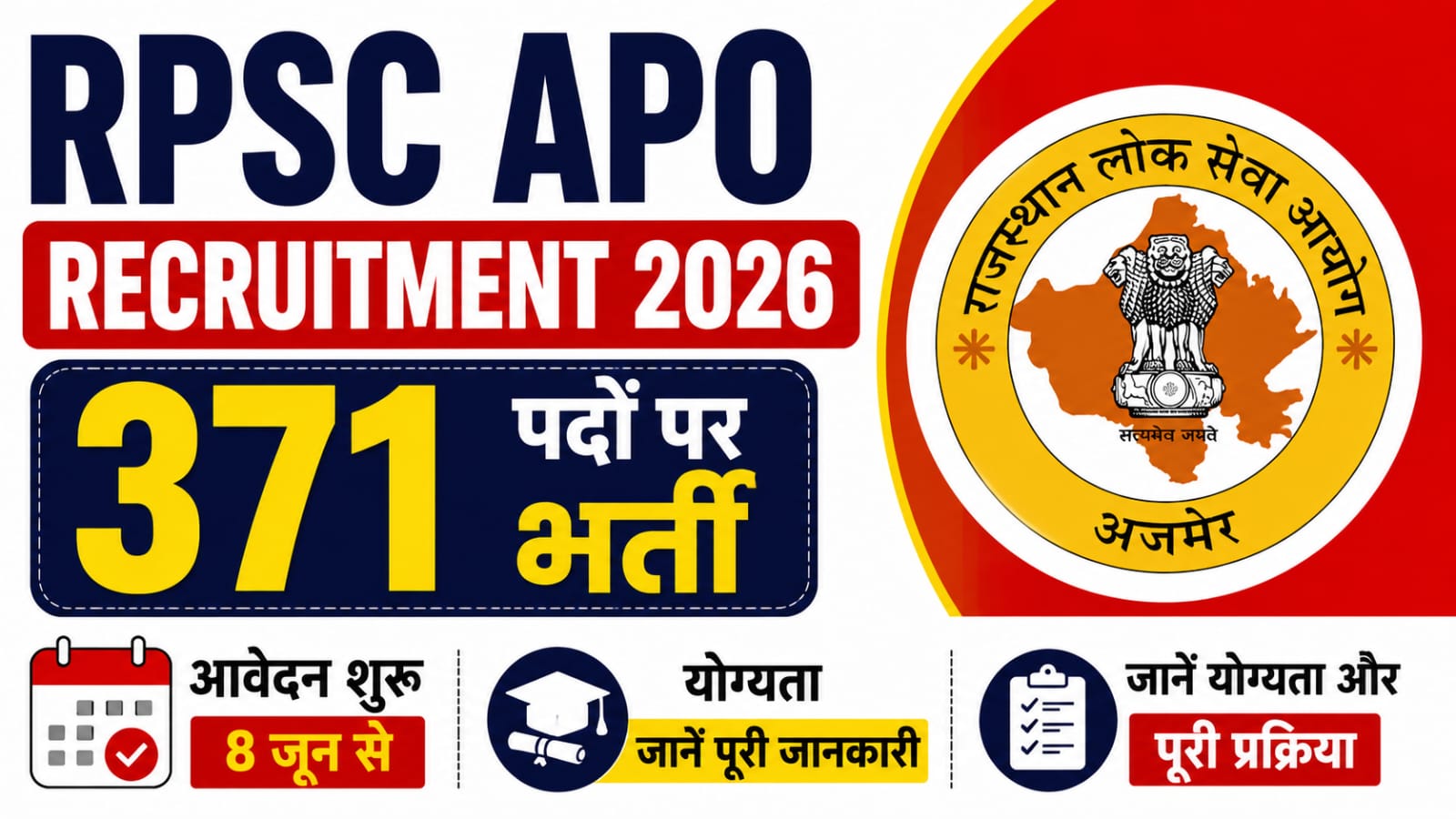 RPSC APO Recruitment 2026